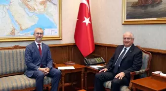 Bakan Güler, Ukrayna Büyükelçisi Dzhelialov'u Kabul Etti