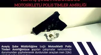 Bingöl'de Ruhsatsız Tabanca ve Uyuşturucu Ele Ge geçti