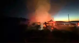 Bolu'da Yangın Elektrik Kaçağından Çıktı