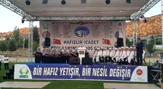 Bozkır'da 41 Öğrenci Hafızlık İcazet Belgesi Aldı