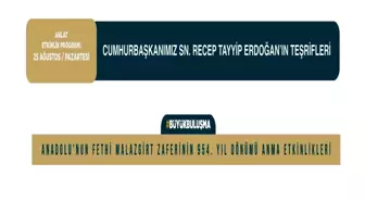 Cumhurbaşkanı Erdoğan Malazgirt Zaferi kutlamaları için Ahlat ve Malazgirt'e gelecek