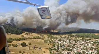 Çanakkale'de Orman Yangınına Hızla Müdahale Ediliyor