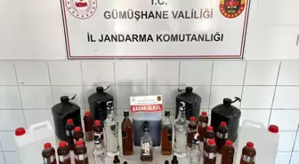 Gümüşhane'de Sahte İçki Operasyonu: 30 Litre Etil Alkol Ele Geçirildi