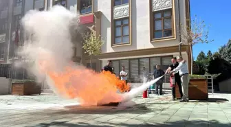 Eskişehir'de Müftülük Personeline Afet ve Yangın Eğitimi