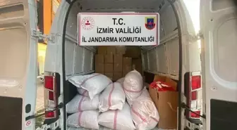 İzmir'de Kaçak Tütün Operasyonu: 4 Milyon TL'lik Ele Geçirildi