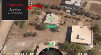 Kaçak elektrik taraması yapan dronu tüfekle vurup düşürdüler