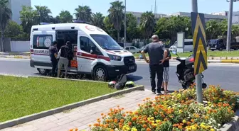 Manavgat'ta Motosiklet Kazası: 1 Yaralı