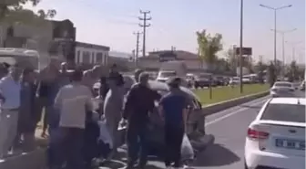 İnegöl'de TIR ile 4 Otomobilin Karıştığı Kazada 7 Kişi Yaralandı