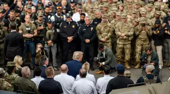 Trump, Washington'daki Güvenlik Tedbirlerini Denetledi