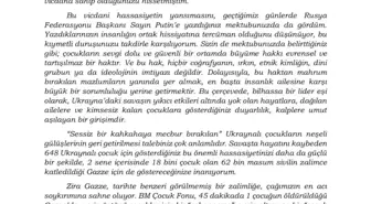 Emine Erdoğan'dan Melania Trump'a Mektup: Zulme Uğrayan Çocuklar İçin Ortak Vicdan Çağrısı