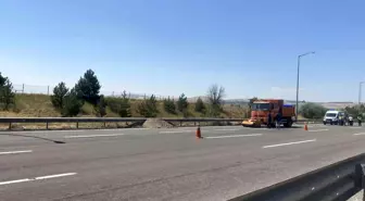 Ankara'da Metenol Yüklü Tanker ile Tır Kaza Yaptı