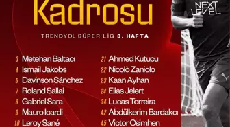 Galatasaray'ın Kayserispor Maçı Kadrosunda Barış Alper Yılmaz Yer Almıyor