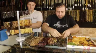 Diyarbakır'da Damla Kehribar Taşlarına Yoğun İlgi