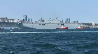 TCG Anadolu, Malazgirt Zaferi için İstanbul'a Ulaştı