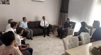 Kaymakam Koç'tan şehit ailesine ziyaret