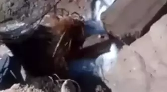 Malatya'da Yol Çalışması Sırasında Göçük Oluştu
