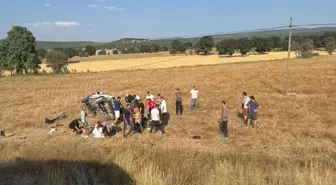 Kütahya'da Otomobil Kazası: 1 Ölü, 5 Yaralı