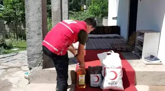 Kızılay'dan Patnos'ta İhtiyaç Sahiplerine Yardım
