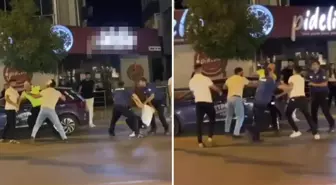 Polise direnip saldırdılar: 2 tutuklama