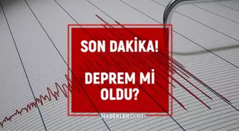 SON DEPREMLER! 23 Ağustos deprem mi oldu, deprem ne zaman, kaç büyüklüğünde oldu?