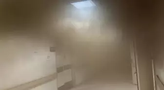 Mersin Tarsus Devlet Hastanesi'nde Yangın Çıktı