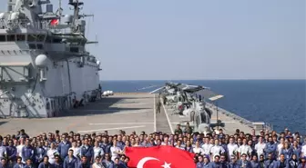 TCG Anadolu, 'Zafere Yolculuk' Etkinliğiyle Gençler ile Çanakkale'den İstanbul'a Hareket Etti