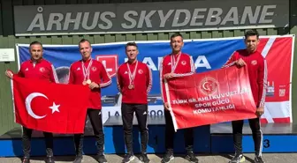 TSK Spor Gücü Erkek Tüfek Atış Takımı Avrupa 3'üncüsü oldu