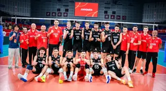 U21 Erkek Voleybol Milli Takımı, Fas'ı 3-0 Mağlup Etti