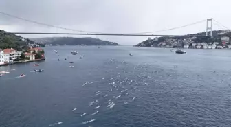 37. Boğaziçi Kıtalararası Yüzme Yarışı'nda binlerce yüzücü kıtaları birleştirdi