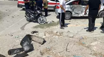 Hatay'da Otomobil Kazasında İki Sürücü Yaralandı
