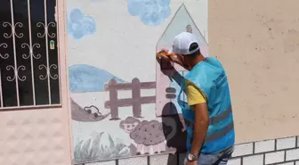 Denetimli Serbestlik Yükümlüleri Okul Temizliği ve Tadilatında Görev Aldı