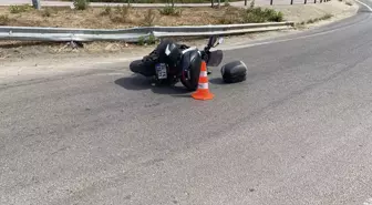 Motosiklet Kazasında Baba Hayatını Kaybetti, Kızı Ağır Yaralandı