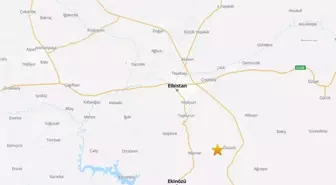 Kahramanmaraş'ta 4 Büyüklüğünde Deprem