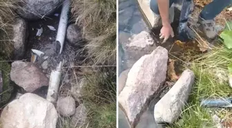 İlçenin içme suyu hattına bir haftada ikinci saldırı