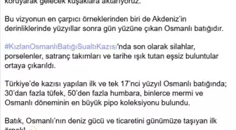 Akdeniz'de Kayıp Osmanlı Gemisi Bulundu