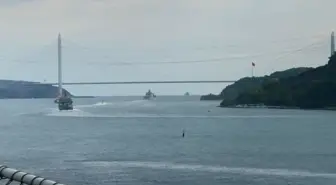 TCG Anadolu ile Mavi Vatan Boğaz Geçişi Başladı