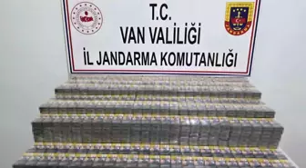 Van'da 6 Bin 207 Paket Kaçak Sigara Ele Geçirildi