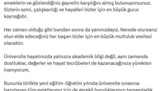 Bakan Tekin'den YKS Sonuçları Üzerine Başarı Dilekleri