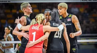 A Milli Kadın Voleybol Takımı, Dünya Şampiyonası'nda 2. Galibiyetini Aldı