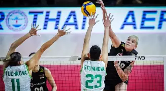 A Milli Kadın Voleybol Takımı, Bulgaristan'ı 3-0 Yendi