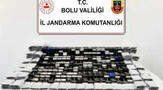 Bolu'da Sigara Kaçakçılığına Yönelik Operasyon: Çok Sayıda Kaçak Malzeme Ele Geçirildi