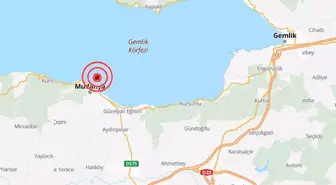Bursa'da korkutan deprem