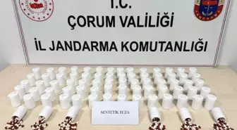 Çorum'da Uyuşturucu Operasyonu: Binlerce Hap ve Kenevir Ele Geçirildi