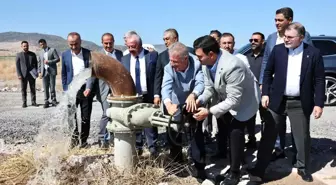 Dikili'nin jeotermal su kuyusu açıldı