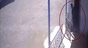 Diyarbakır'da El Freni Unutulan Otomobilin Duvara Çarpma Anları Kamerada