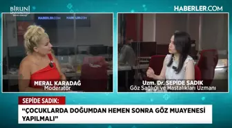 Dr. Sepide Sadık: Ekrana maruz kalmak çocuklarda miyop riskini arttırır