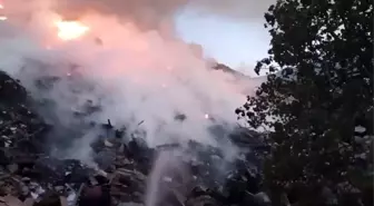 Adıyaman'da İnşaat Alanında Yangın Paniği