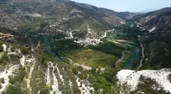 Aknehir Mahallesi'nin Doğal Güzellikleri Dron ile Görüntülendi
