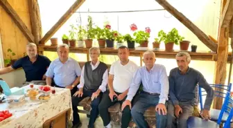 Kaymakam Öztürk, Hastanede Yatan Muhtarı Ziyaret Etti
