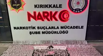 Kırıkkale'de 12 Bin 963 Sentetik Ecza Hapı Ele Geçirildi